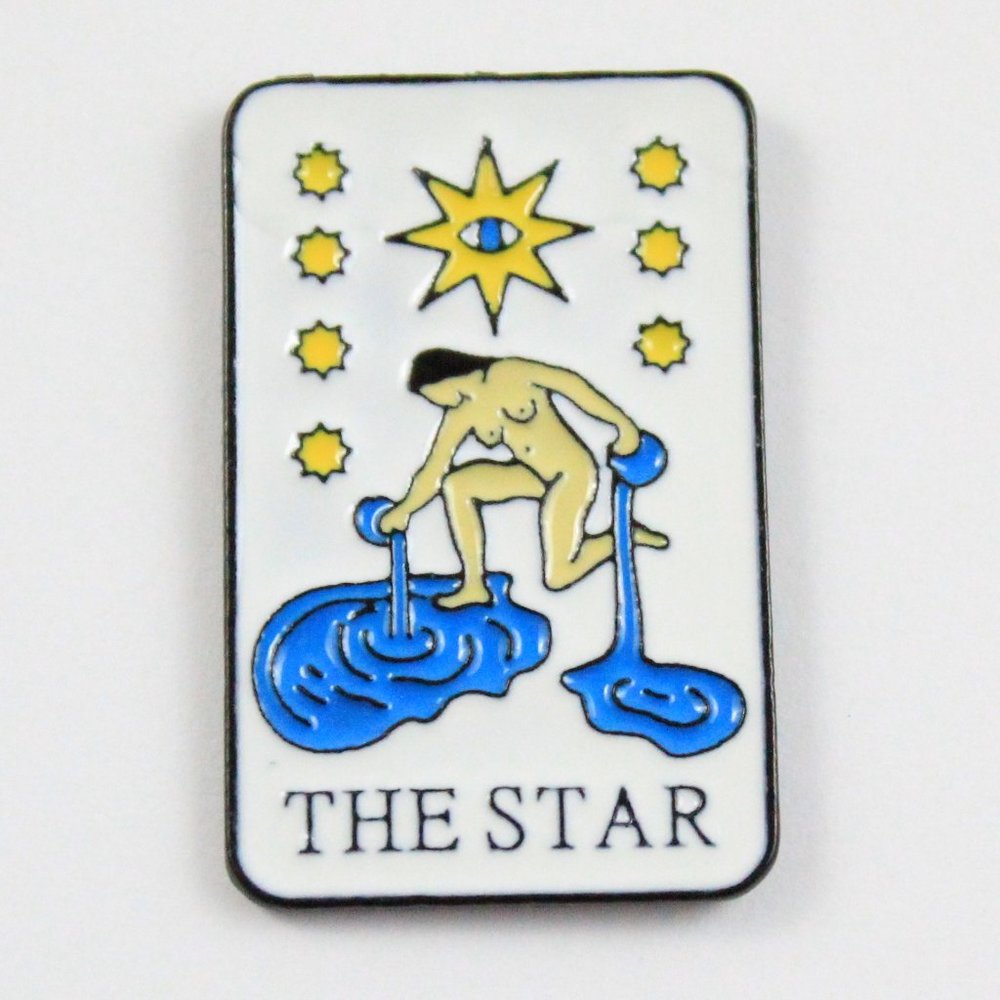 {5/$25} Tarot card pin THE STAR